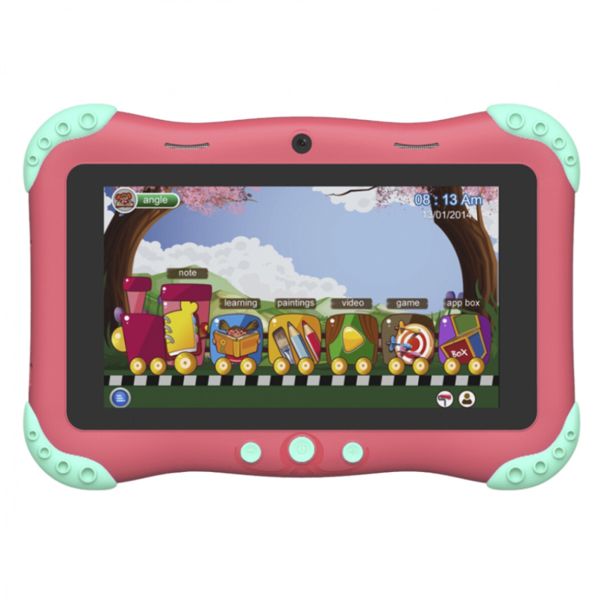 Tablet Kolke P/ Niños 7" KTK-611 - Rojo Salmon 