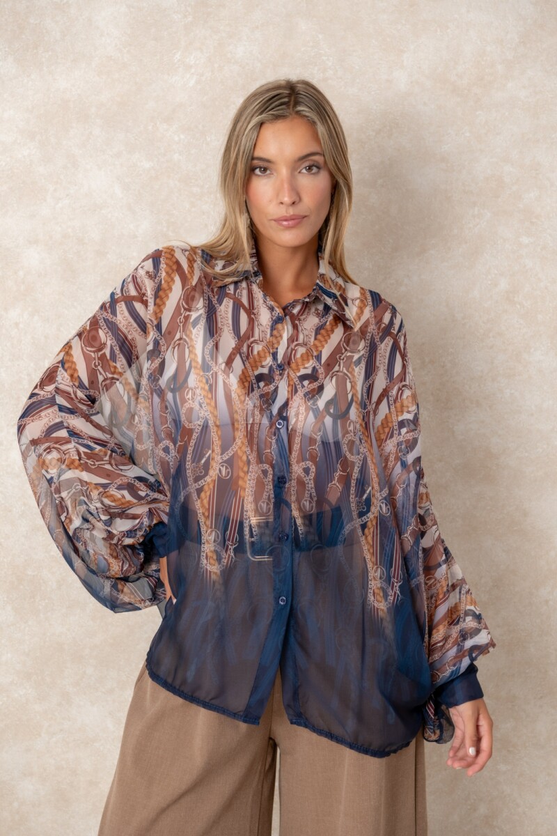 CAMISA CALISTA - Azul 