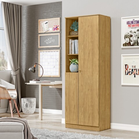 Multiuso Organizador Zapatera Lince 2 Puertas 7 Estantes con Nichos - Marrocos Multiuso Organizador Zapatera Lince 2 Puertas 7 Estantes con Nichos - Marrocos