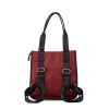 MOCHILA CARTERA CRETA BORDEAUX