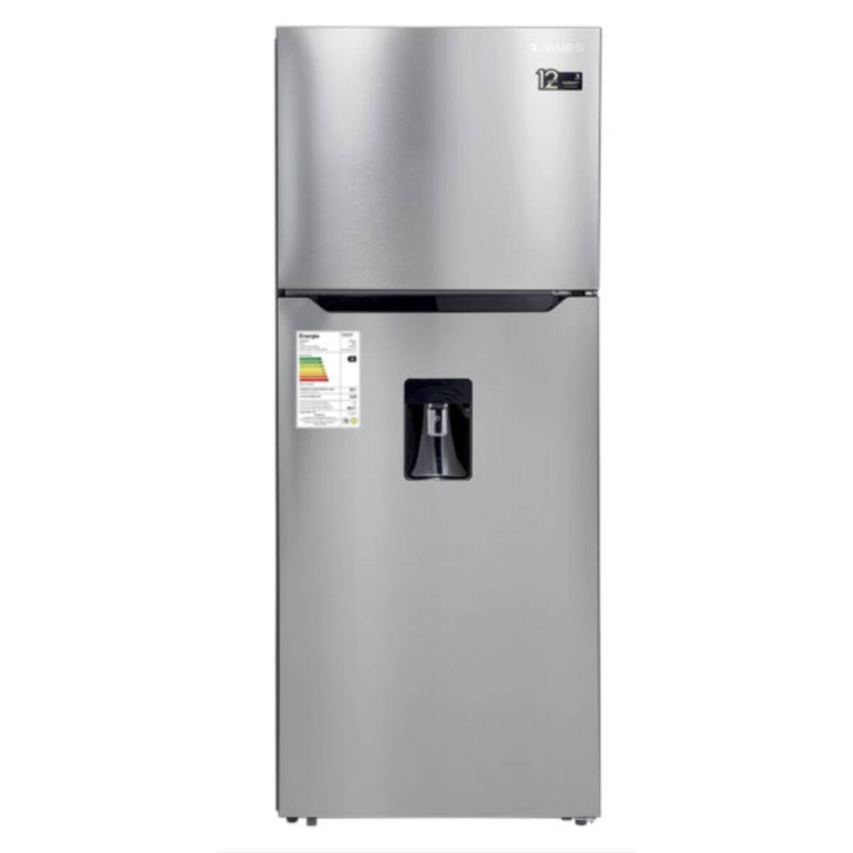 Heladera JAMES RJN 571 INV 411 Lt - Inox D 