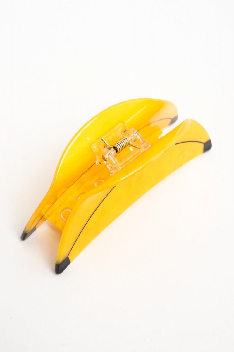 Broche Banana Mostaza