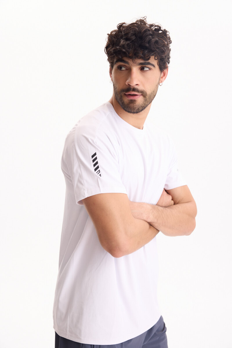 Remera DryFit Core Blanco