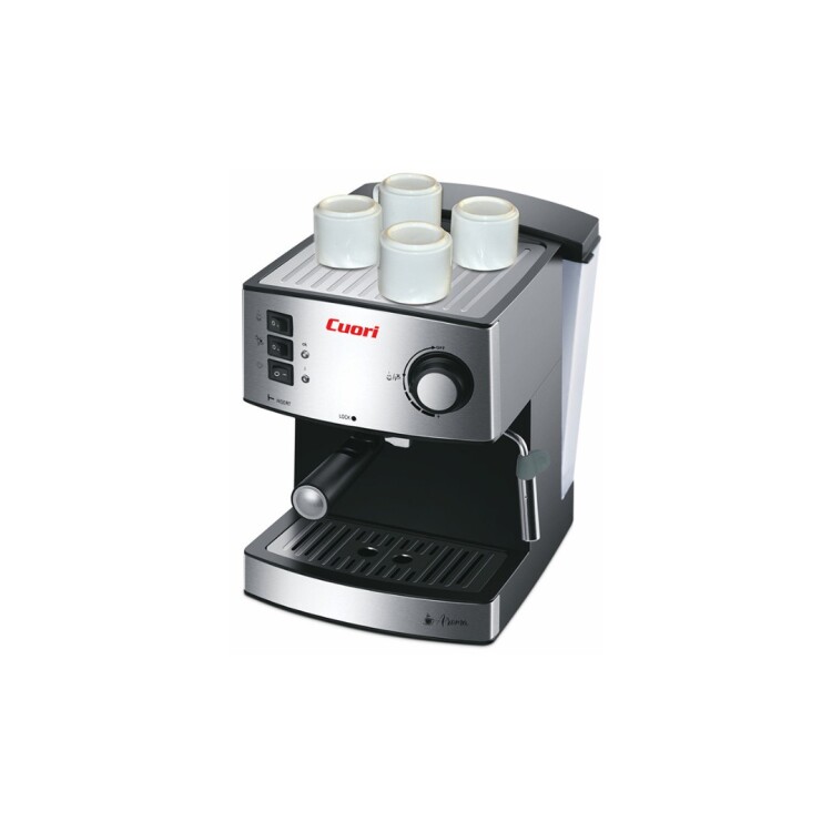 CAFETERA EXPRESSO DE PRESION CUORI AROMA CUO-4090 PLATEADO