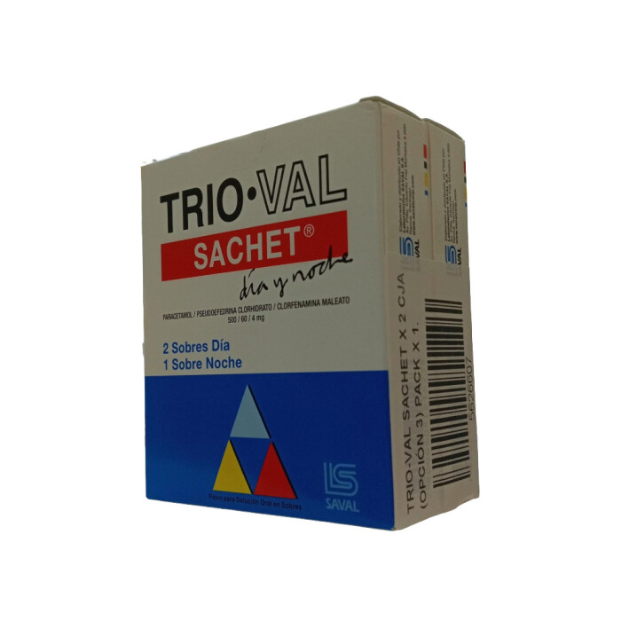 trio-val sachets x 2 cjs (opcion 3) pack