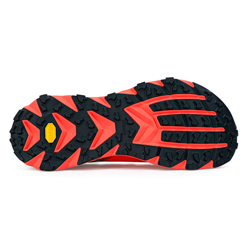 Zapatillas Trail Running Mont Blanc Mujer Coral/black