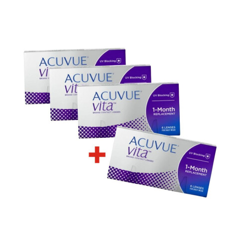 Acuvue Vita esferico - PROMO 3+1 Acuvue Vita Esferico - Promo 3+1