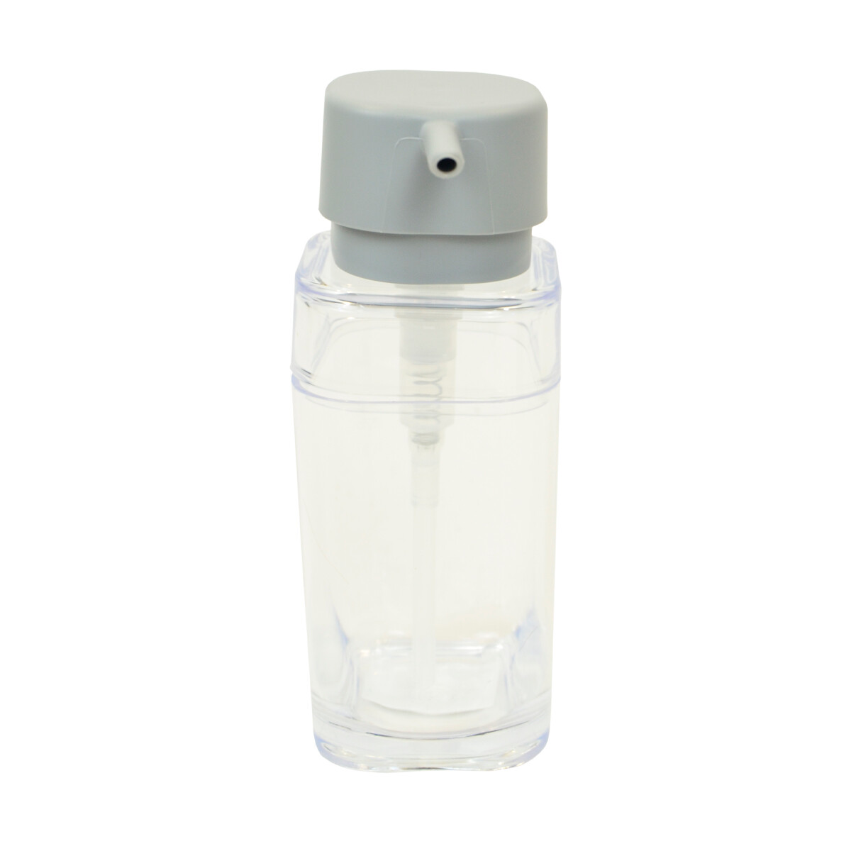 Dispensador jabón 290 ml plástico Splash - TRANSPARENTE 