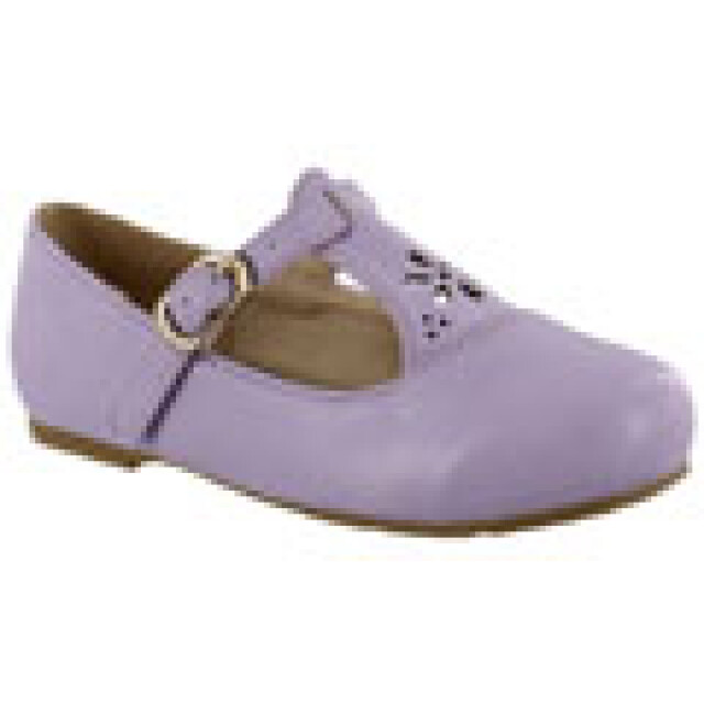 Ballerinas Infantiles Croco Kids con Hebilla Púrpura Claro