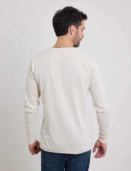 470654 SWEATER Blanco