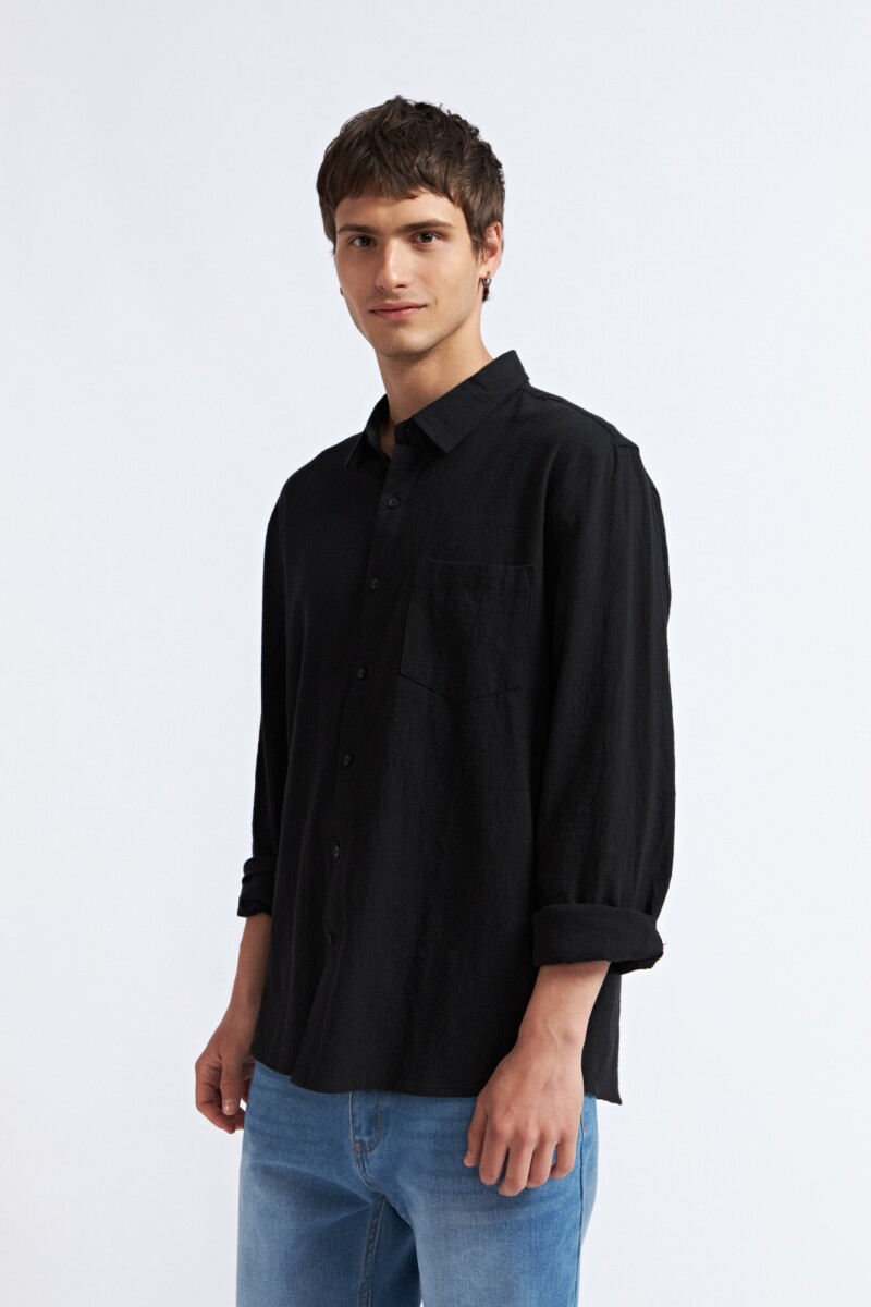 CAMISA SIMON - NEGRO 