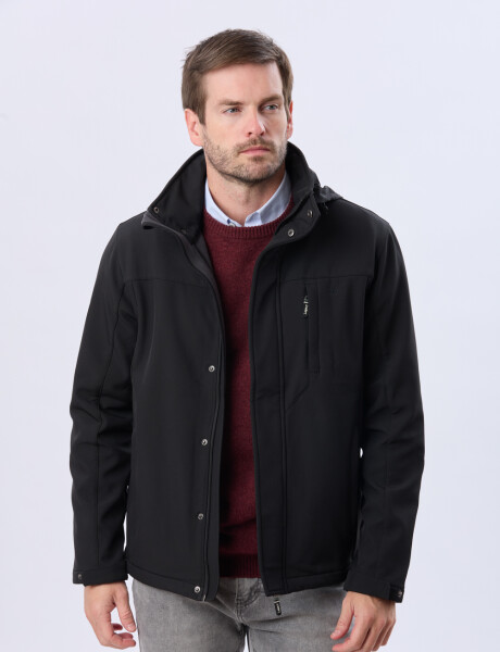 CAMPERA DE NEOPRENO Negro