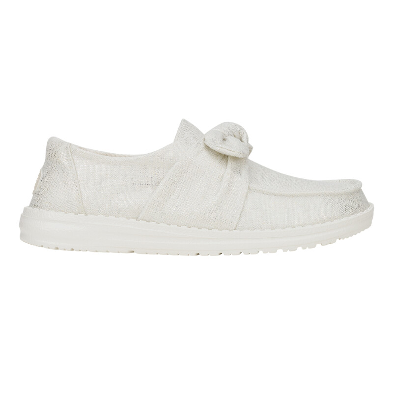 Wendy Bow Shimmer - Mujer Metallic Silver