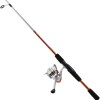 Caña Okuma Steeler Combo Caña + Reel + Tanza 1,65 Mts Naranja