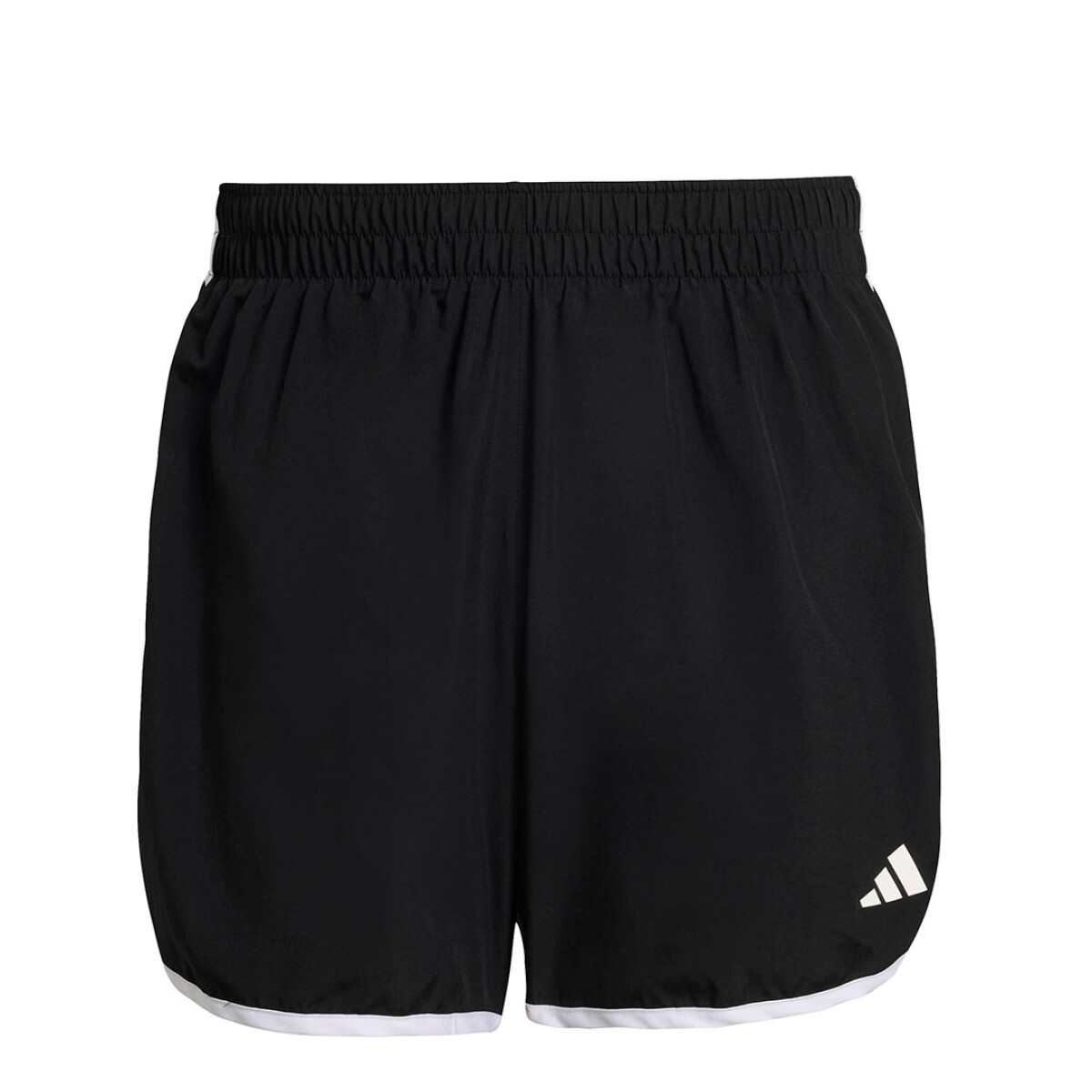 Short de Hombre Adidas Run Ess M20 M - Negro - Blanco 