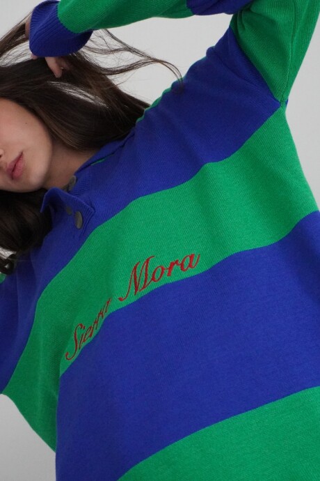 Heritage Sweater Azul / Verde