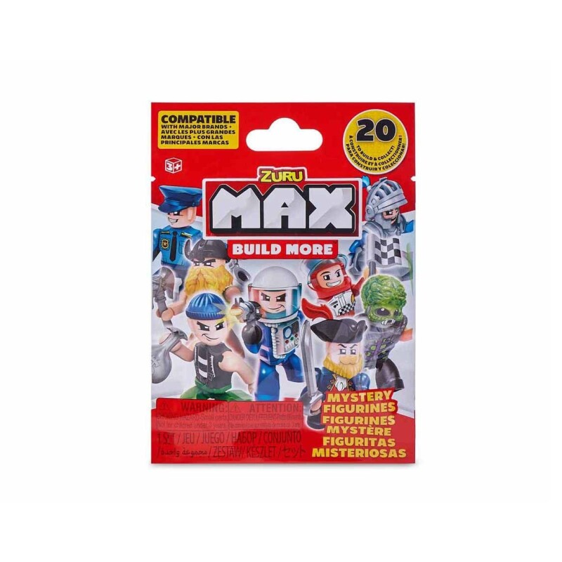 Figuras de Construcción Sorpresa Max MAX - FIGURAS DE CONSTRUCCIÓN SORPRESA