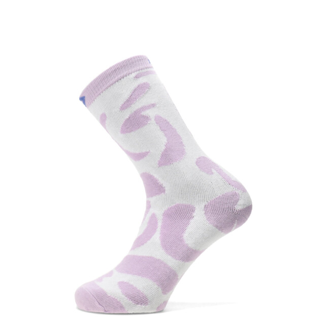 Medias de Mujer Converse Caña Alta Full Blanco - Lila