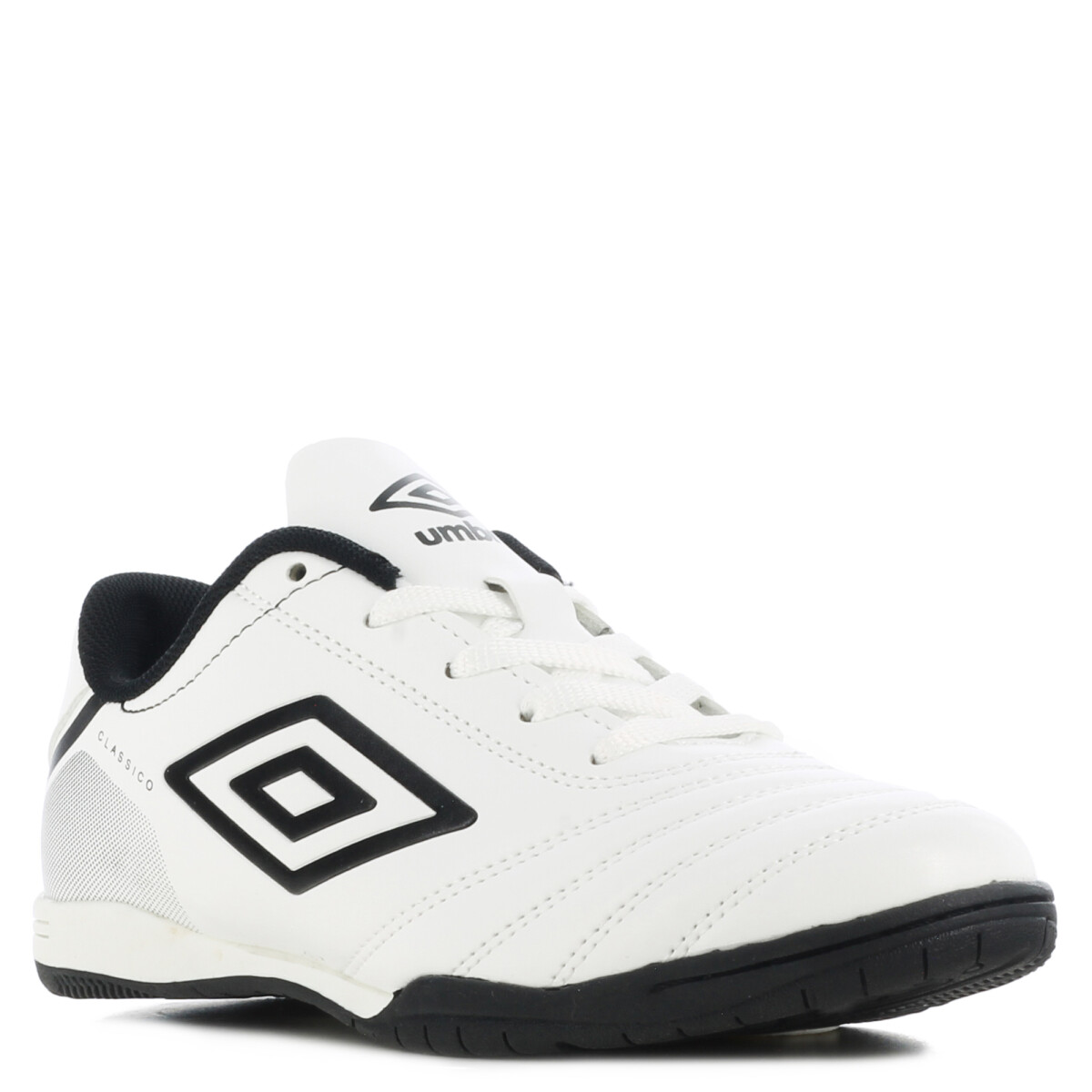 Championes de Fútbol Sala Infantiles Umbro Classico - Blanco - Negro 