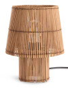 Lámpara de mesa HANNIBAL Ø19xH25 cm bambú Lámpara de mesa HANNIBAL Ø19xH25 cm bambú