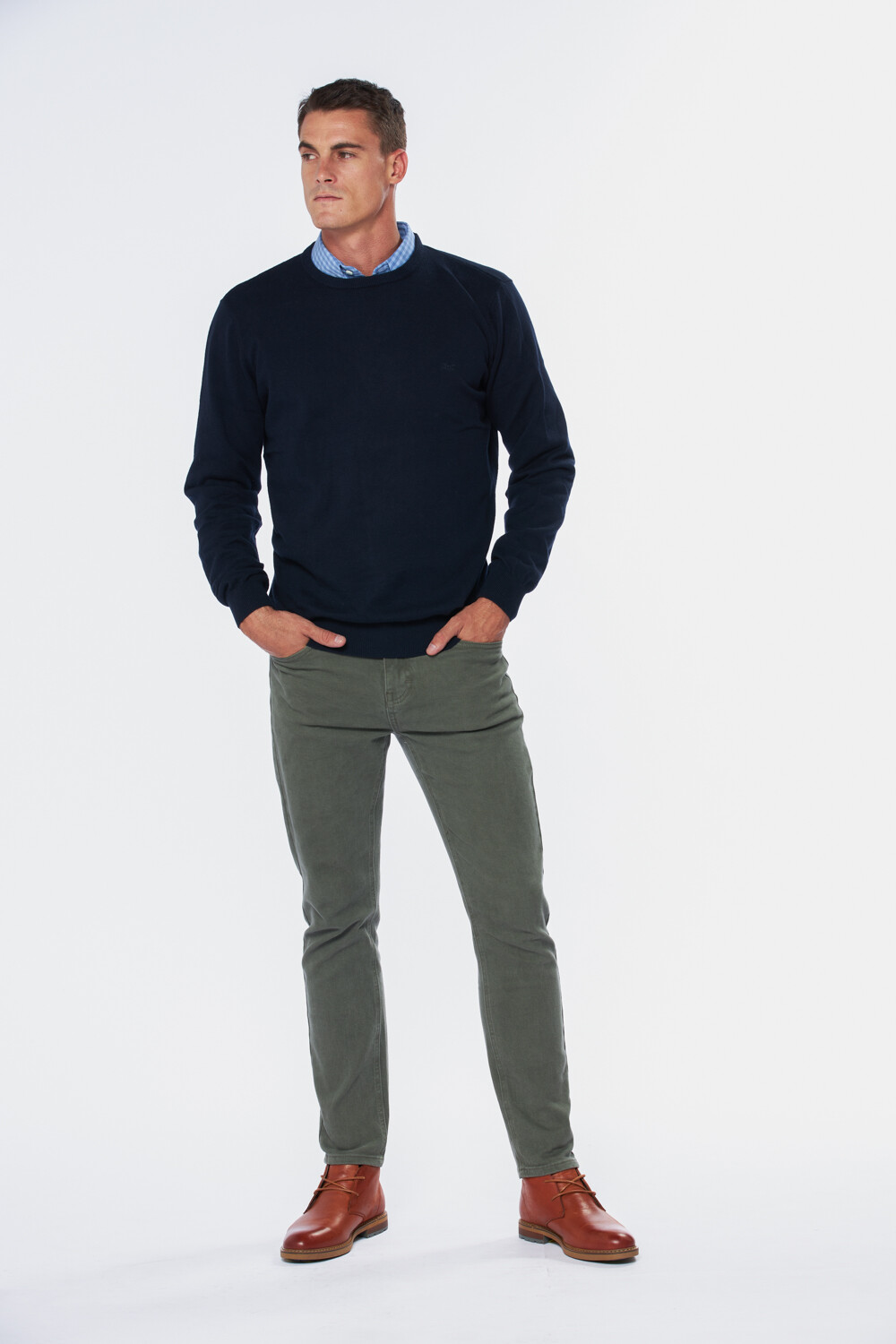 PANTALON 5 BOLSILLOS Verde