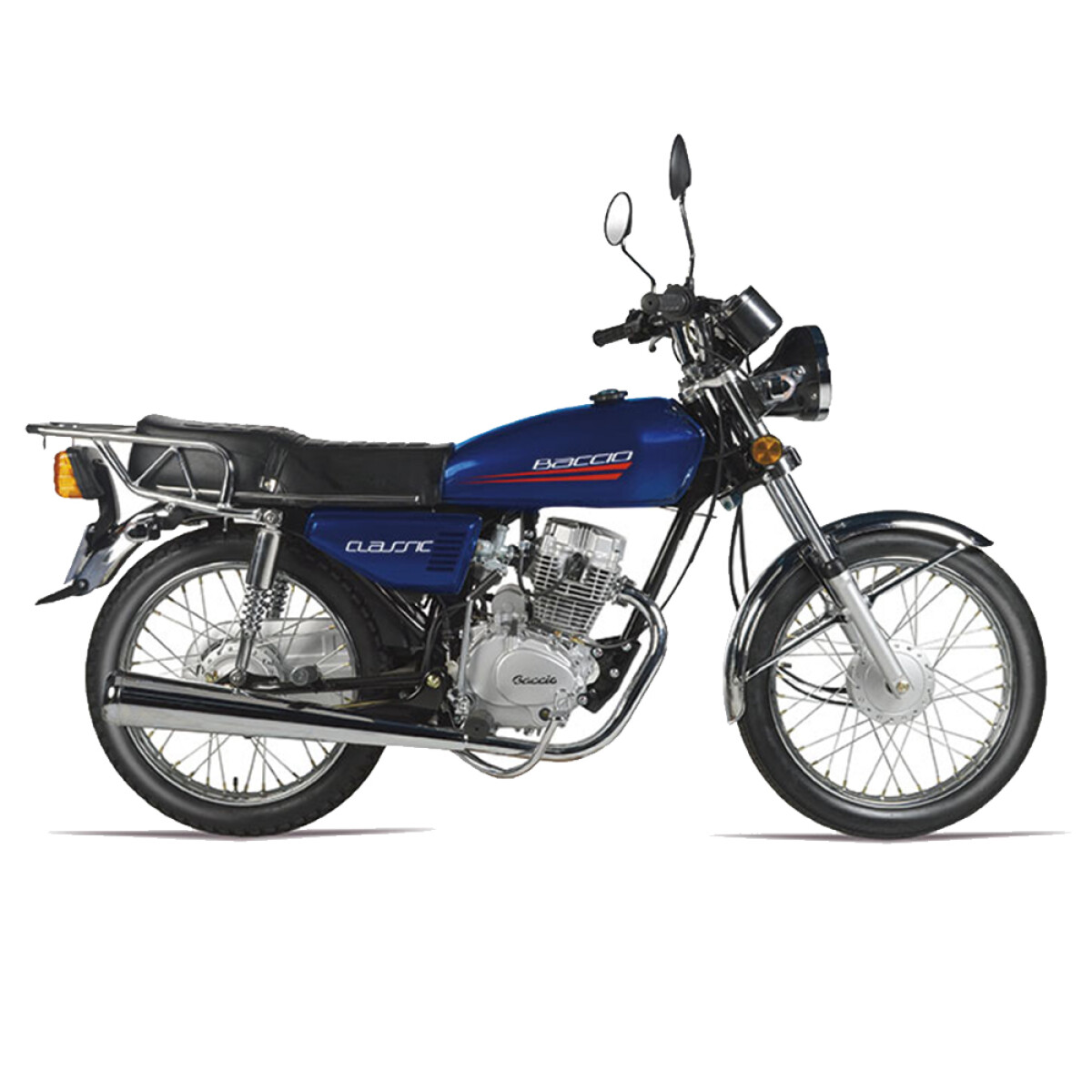 Moto Baccio Classic 125 - Azul 