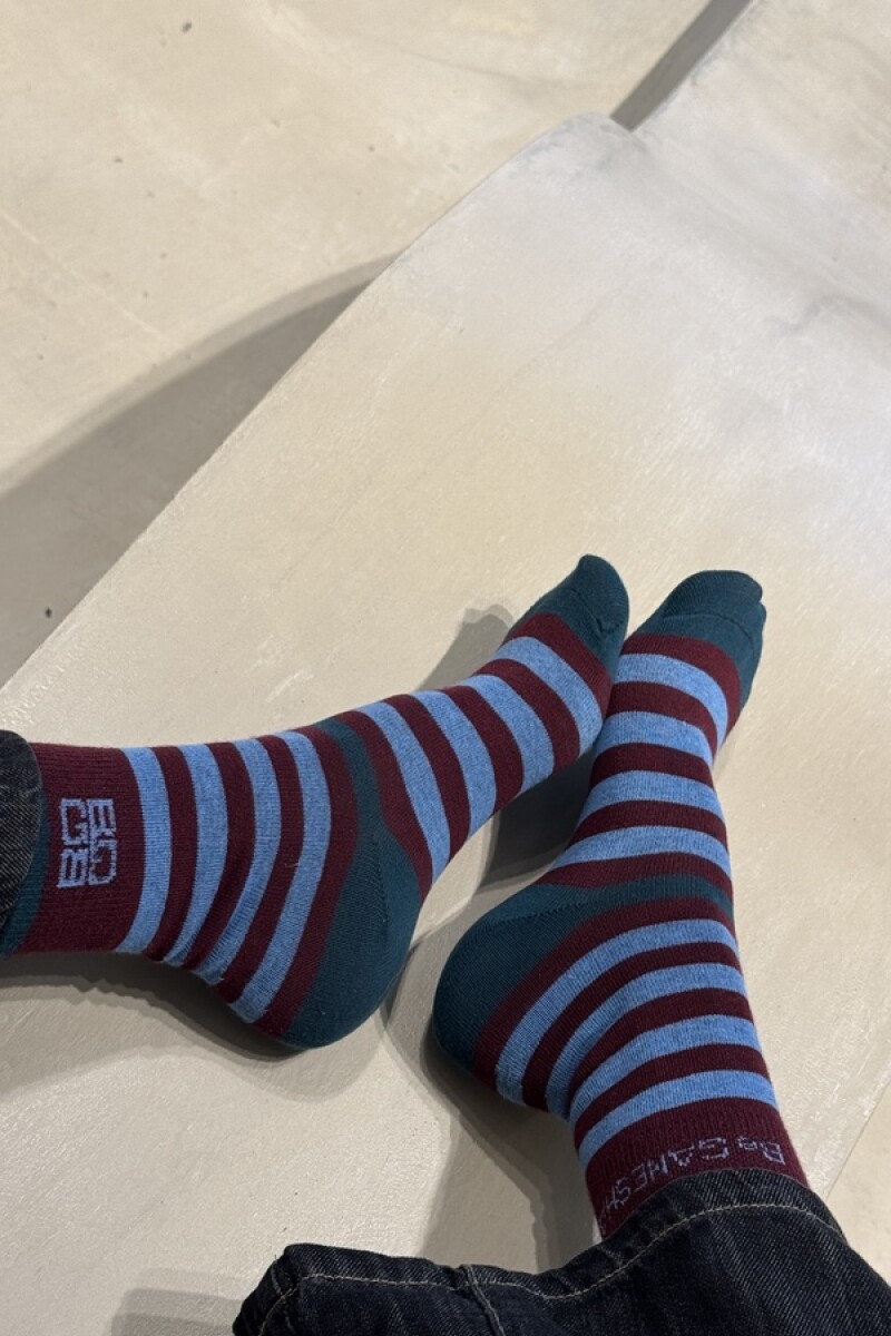 Socks Rule Bordo