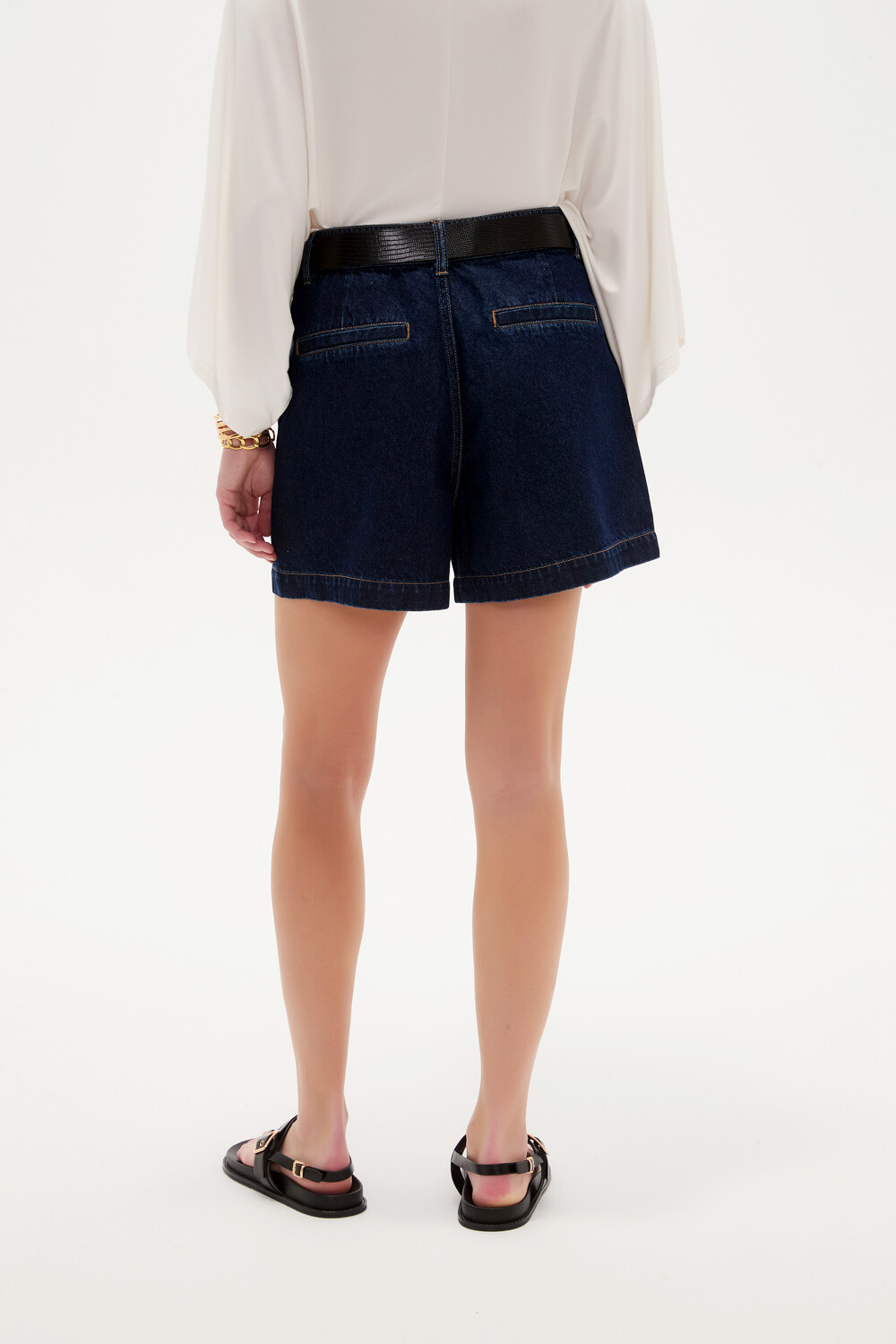 Short Tariane Azul Indigo