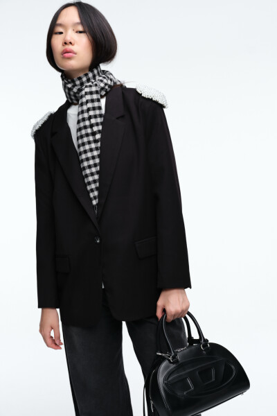 CHAQUETA BLAZER Negro