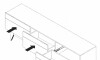 Rack para TV - Classic 1.8 Linea Manhattan - Blanco Rack para TV - Classic 1.8 Linea Manhattan - Blanco
