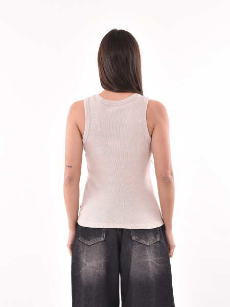 MUSCULOSA MIRIAM GRIS CLARO