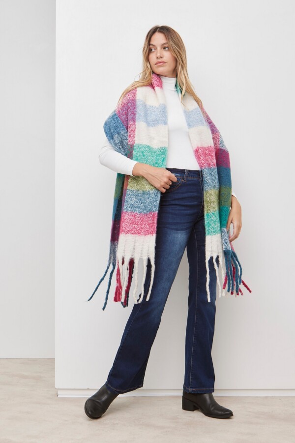 Bufandon Colors FUSCIA/MULTI