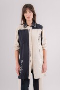 Camisa Naila NEGRO Y CRUDO