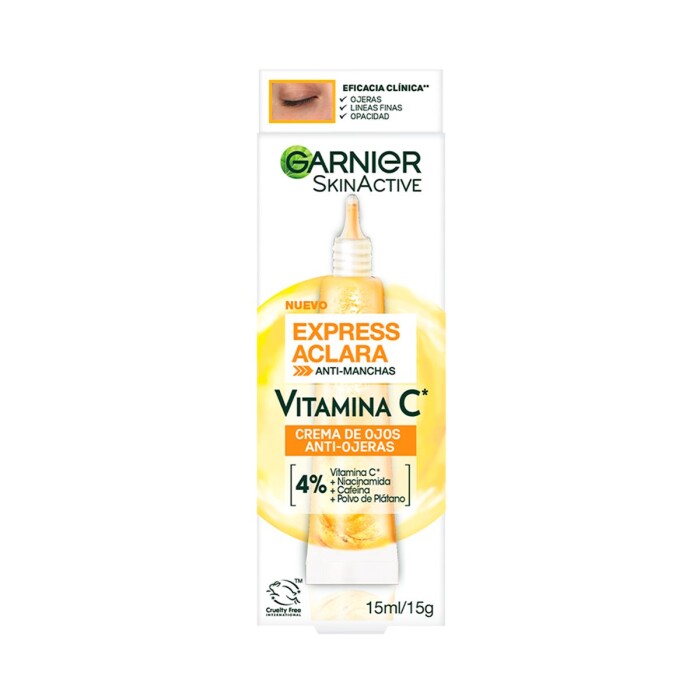 GARNIER SKINACTIVE EXPRESS ACLARA EYE única