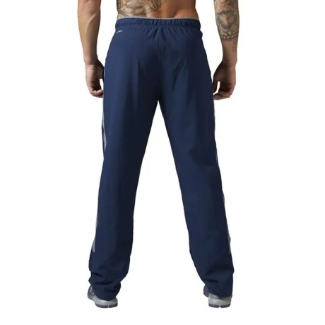 Pantalón Deportivo para Hombre Reebok Wor Woven Pant Fitness Azul Marino