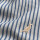 Camisa Lino Short Collar Rayas Azul Costa