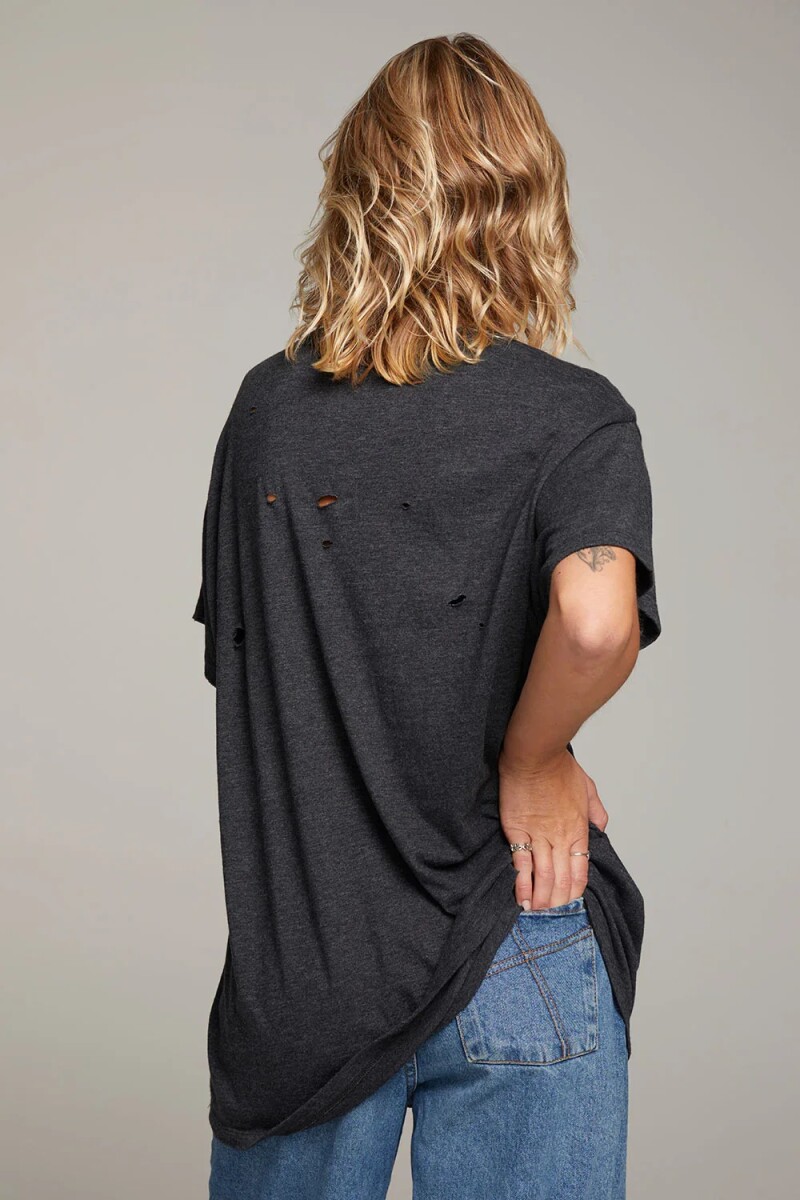 REMERA VINTAGE JERSEY Gris