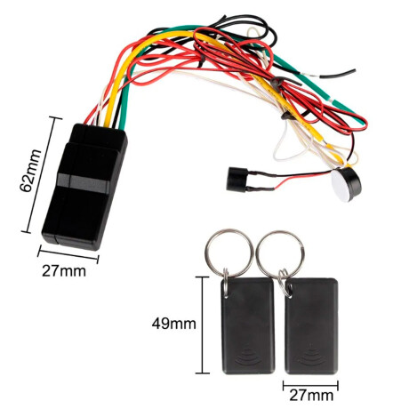 ALARMA BLOQUEO TRANCA - INMOVILIZADOR ELECTRONICO DE MOTOR PARA AUTOMOVIL WESTON ALARMA BLOQUEO TRANCA - INMOVILIZADOR ELECTRONICO DE MOTOR PARA AUTOMOVIL WESTON