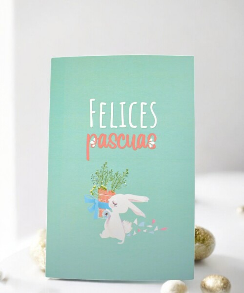 Tarjeta pascua 10x15. DISEÑO 10