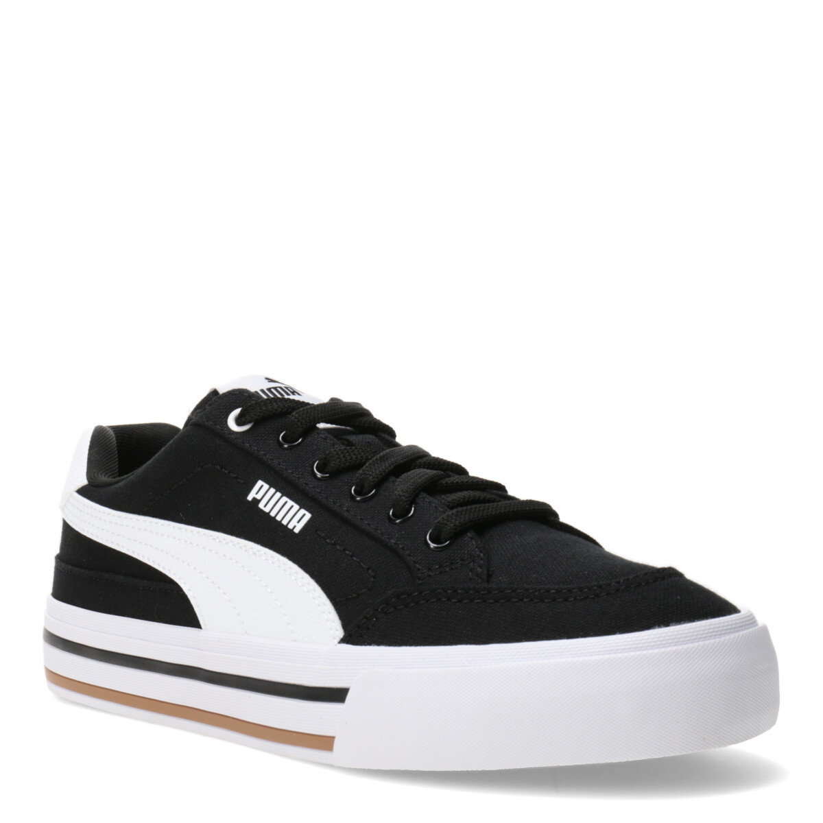 Championes de Hombre Puma Court Classic Vulc - Negro - Blanco 