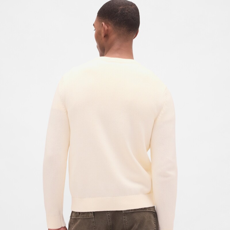 COTTON CREW IVORY FROST