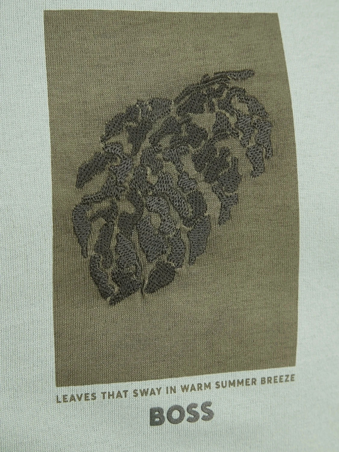 BOSS - Remera regular fit de algodón, TESSIN Verde Claro