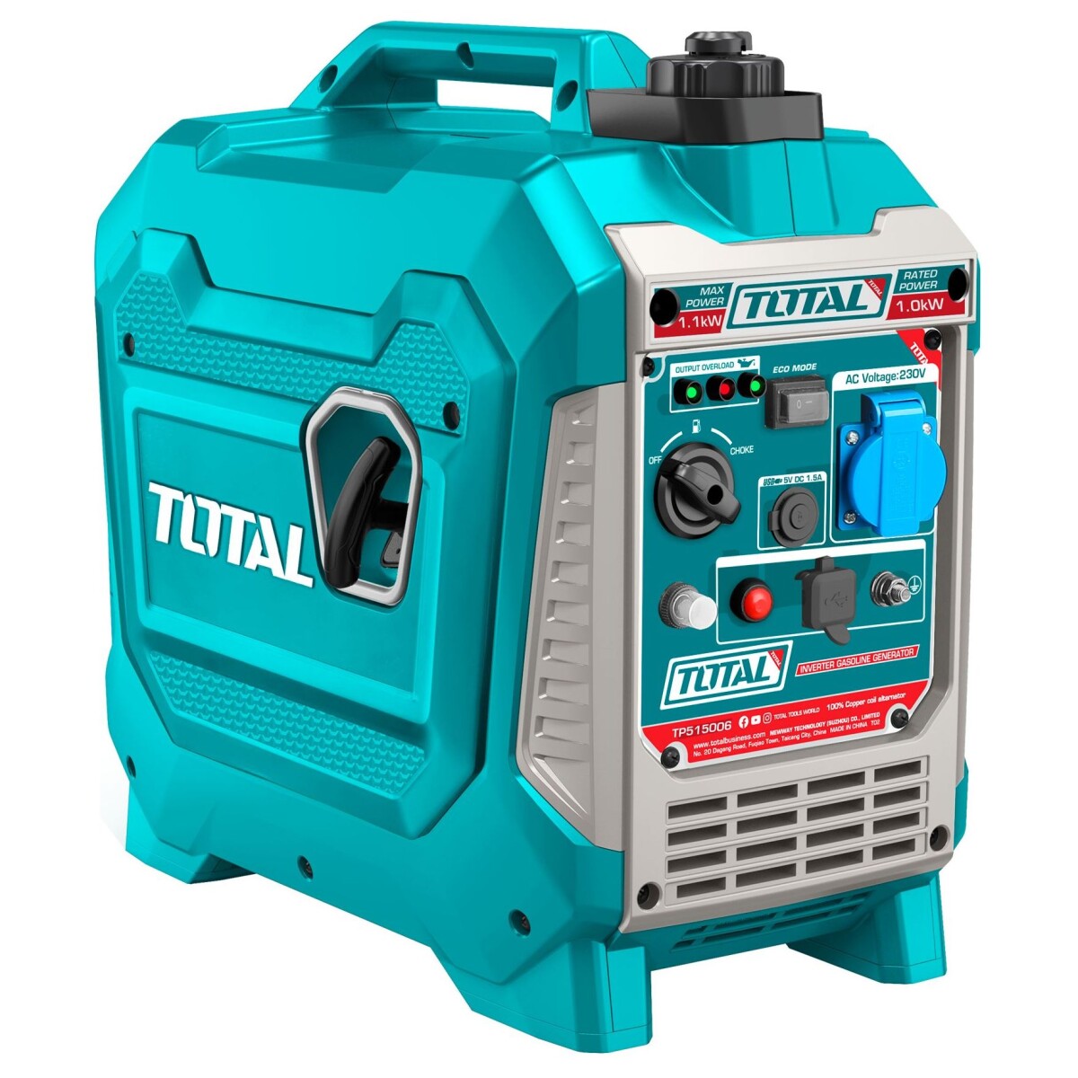 Generador A Nafta Inverter 1100w Insonorizado 