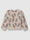 Jersey Con Detalles En Intarsia Gris Medio Melange
