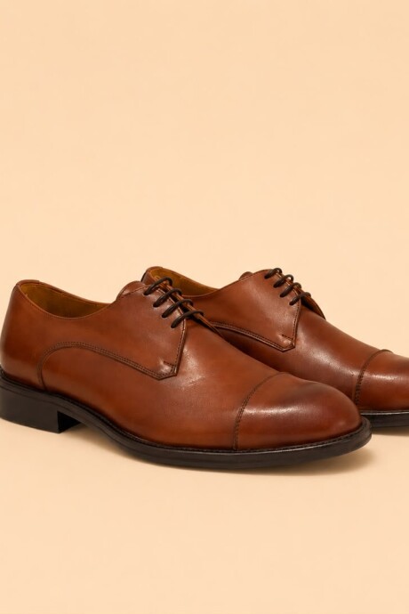 Zapato Vestir Premium Cognac