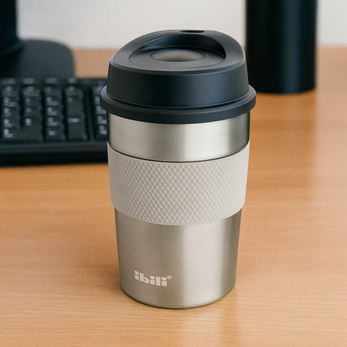Vaso Termico Luxe Titanio 360 ml Doble Pared 