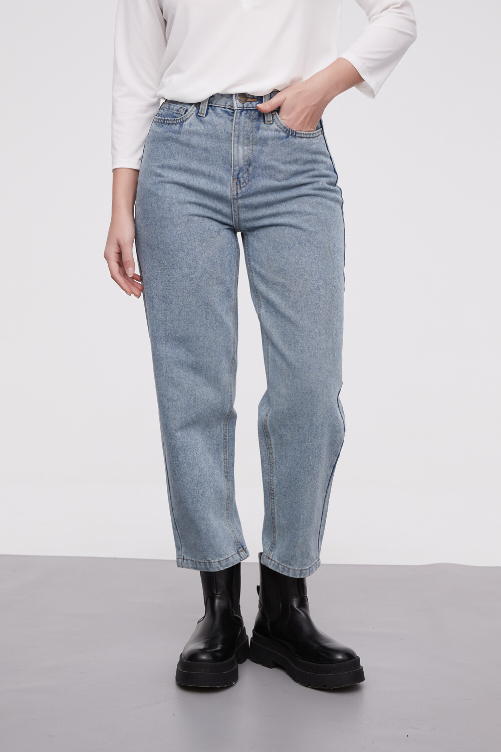 Pantalon Bustamante Azul Claro