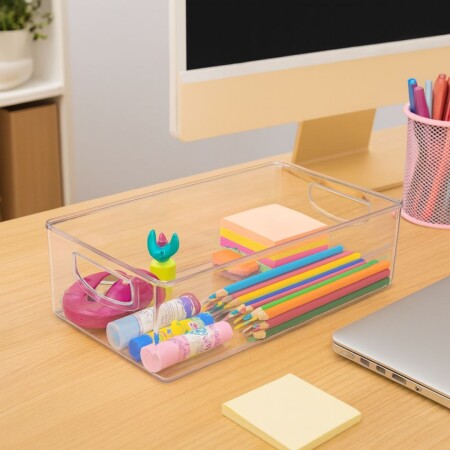 ORGANIZADOR ACRILICO DIAMOND 31X22X9CM ORGANIZADOR ACRILICO DIAMOND 31X22X9CM