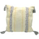 Almohadones con Decorado en Colores Gris