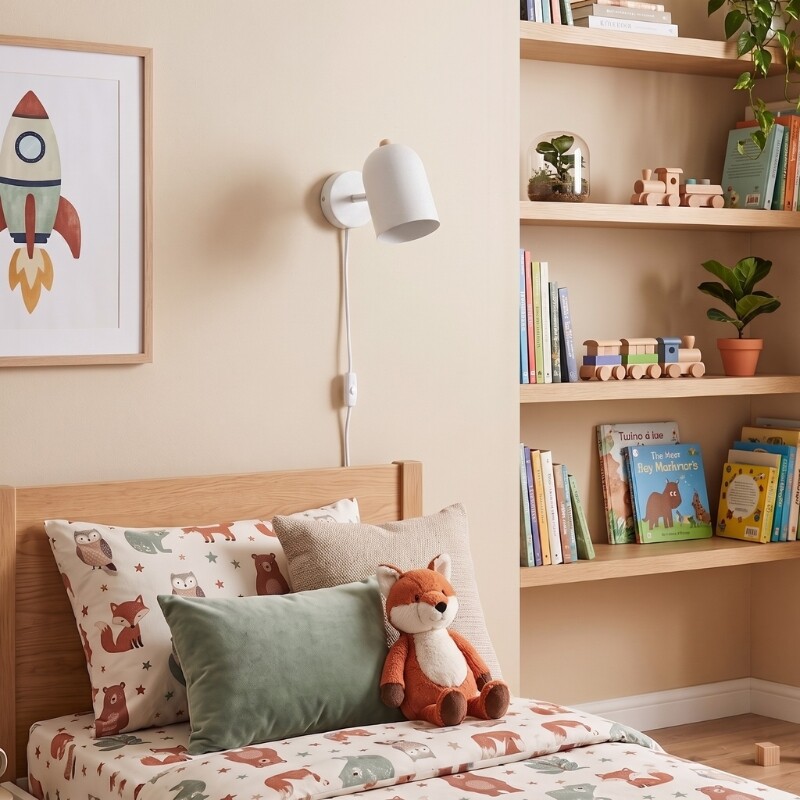 ARTEFACTO DECORATIVO DE PARED GIO Luminaria De Pared Gio Blanco